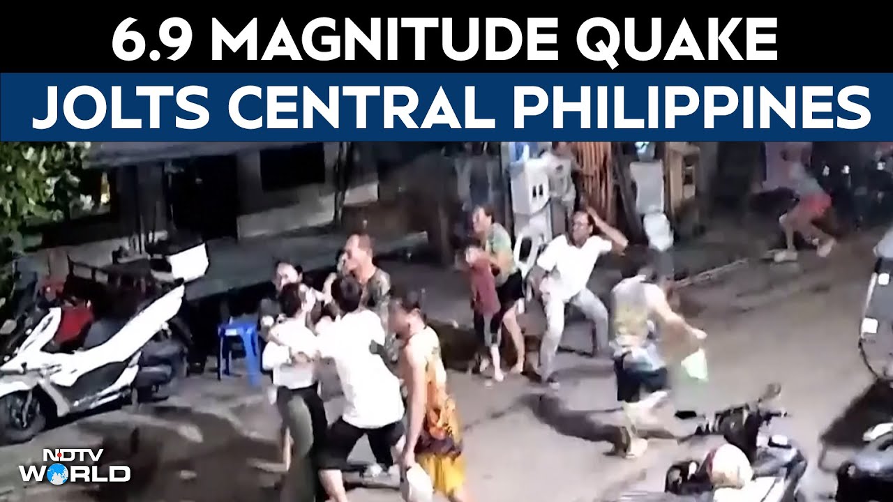 Major 6.9 Magnitude Earthquake Strikes Central Philippines π