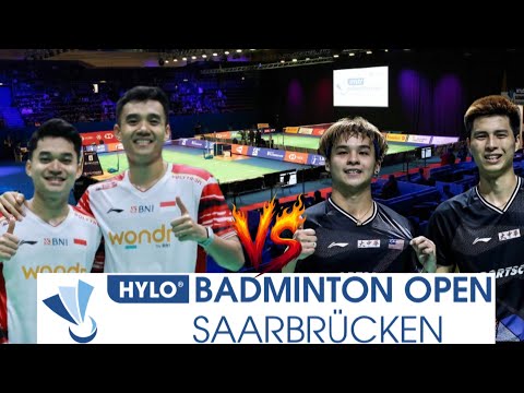 (MD~R32) Carnando/Maulana (INA) VS Ong/Teo (MAS) | Hylo Open 2025 Badminton