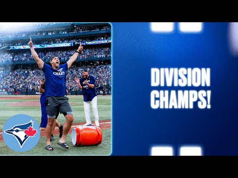 FULL INNING AND SPEECHES: The Toronto Blue Jays win the American League East!