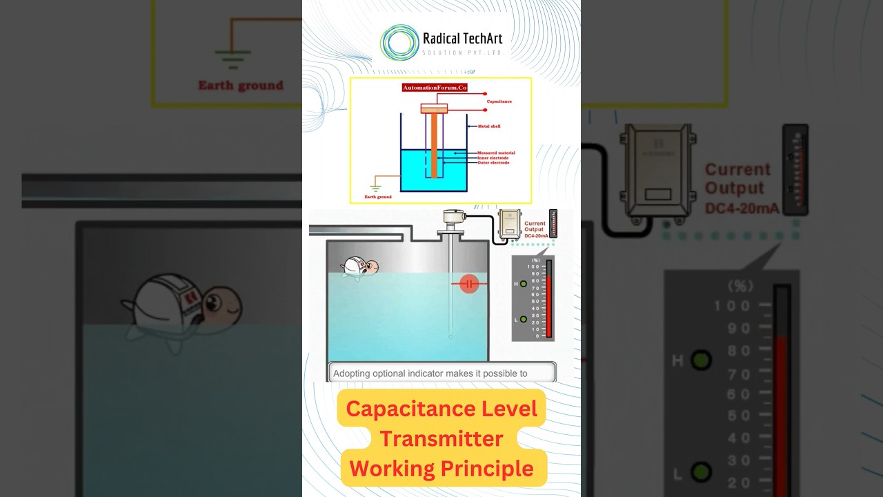 Capacitance Level Transmitter & Sensor Types 🧪
