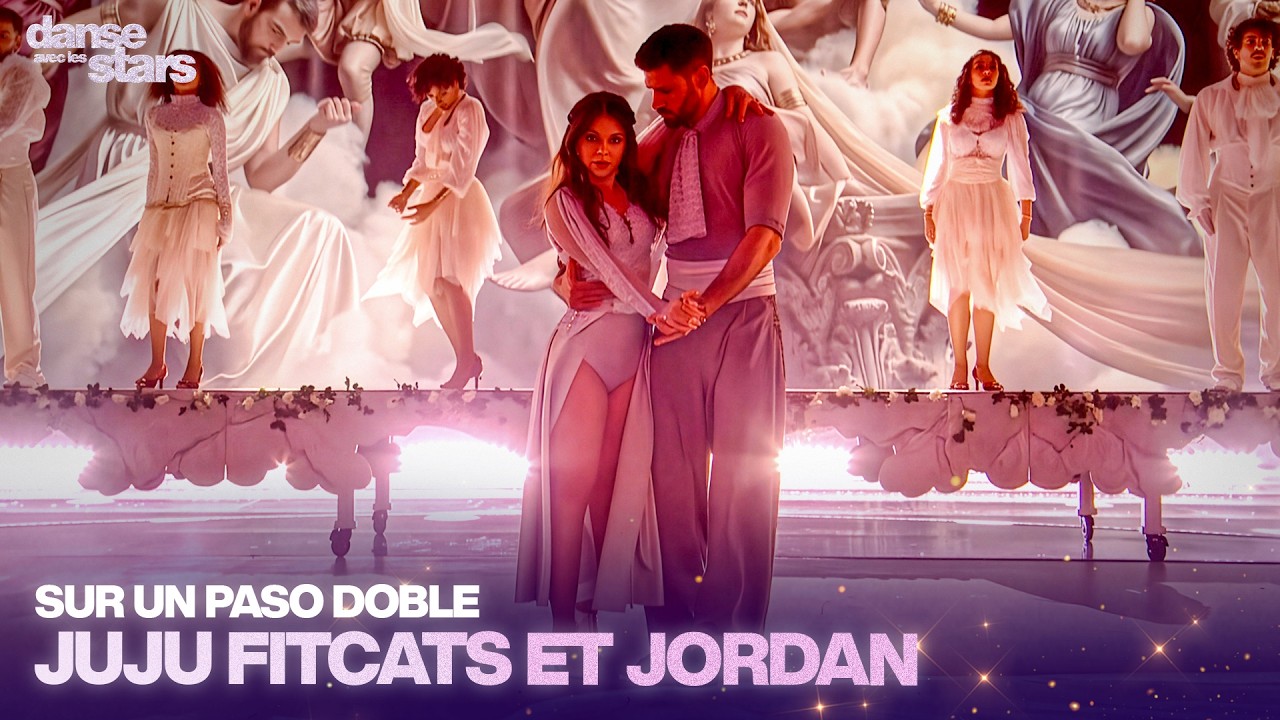 Juju Fitcats & Jordan Mouillerac dans Pasodoble à DALS 15