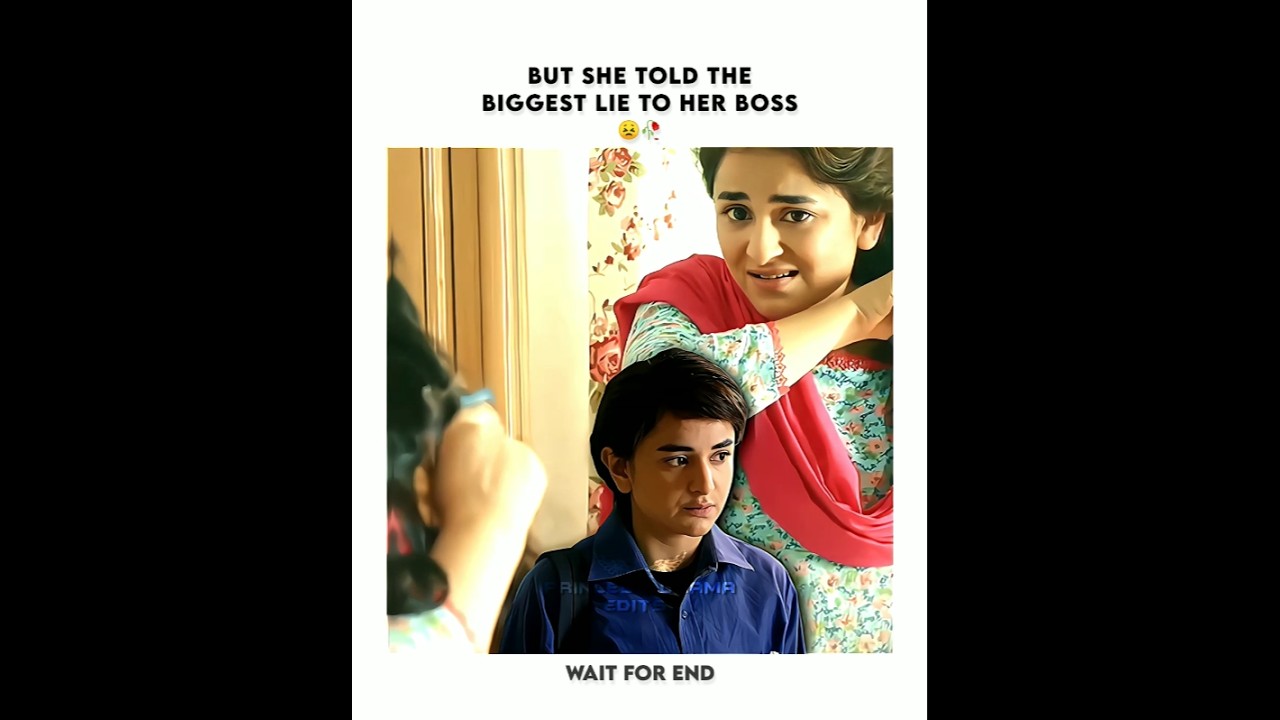 She Had to Lie to Her Boss 😣