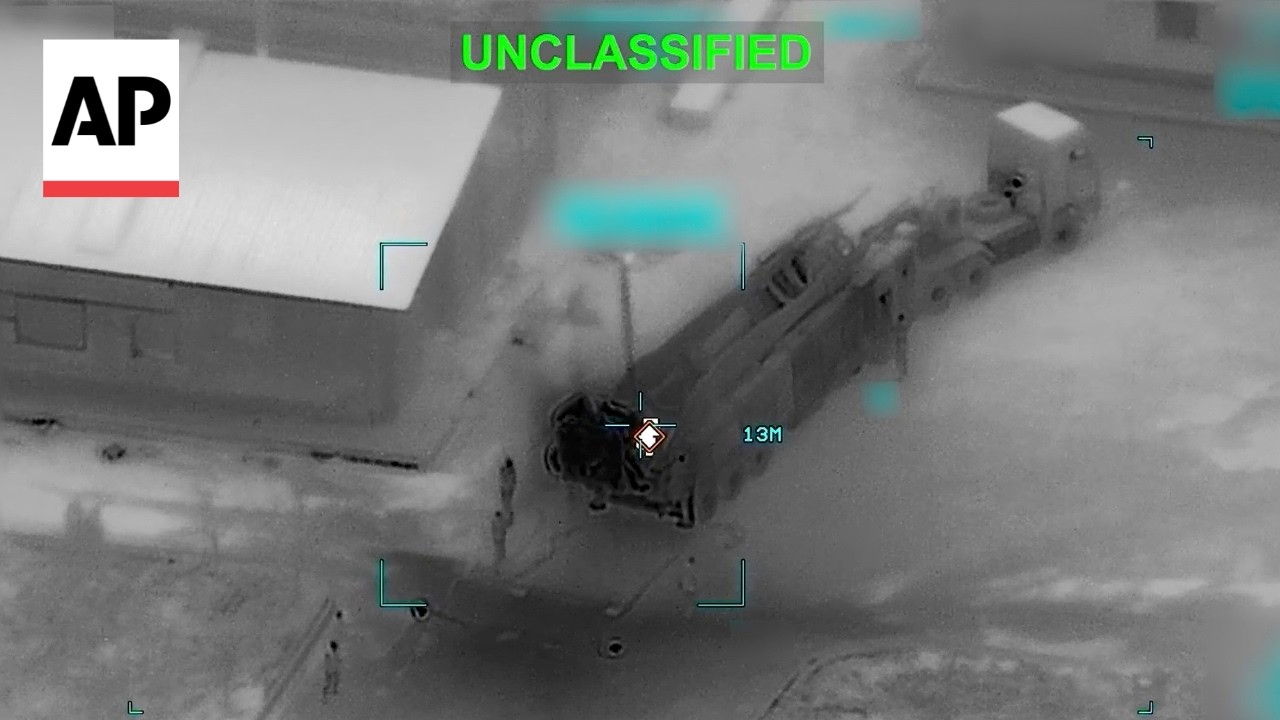 US Releases Footage of Strikes on Iran Mobile Launchers π
