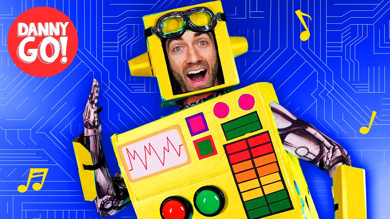 "The Robot Dance!" 🤖 /// Danny Go! Brain Break Songs for Kids