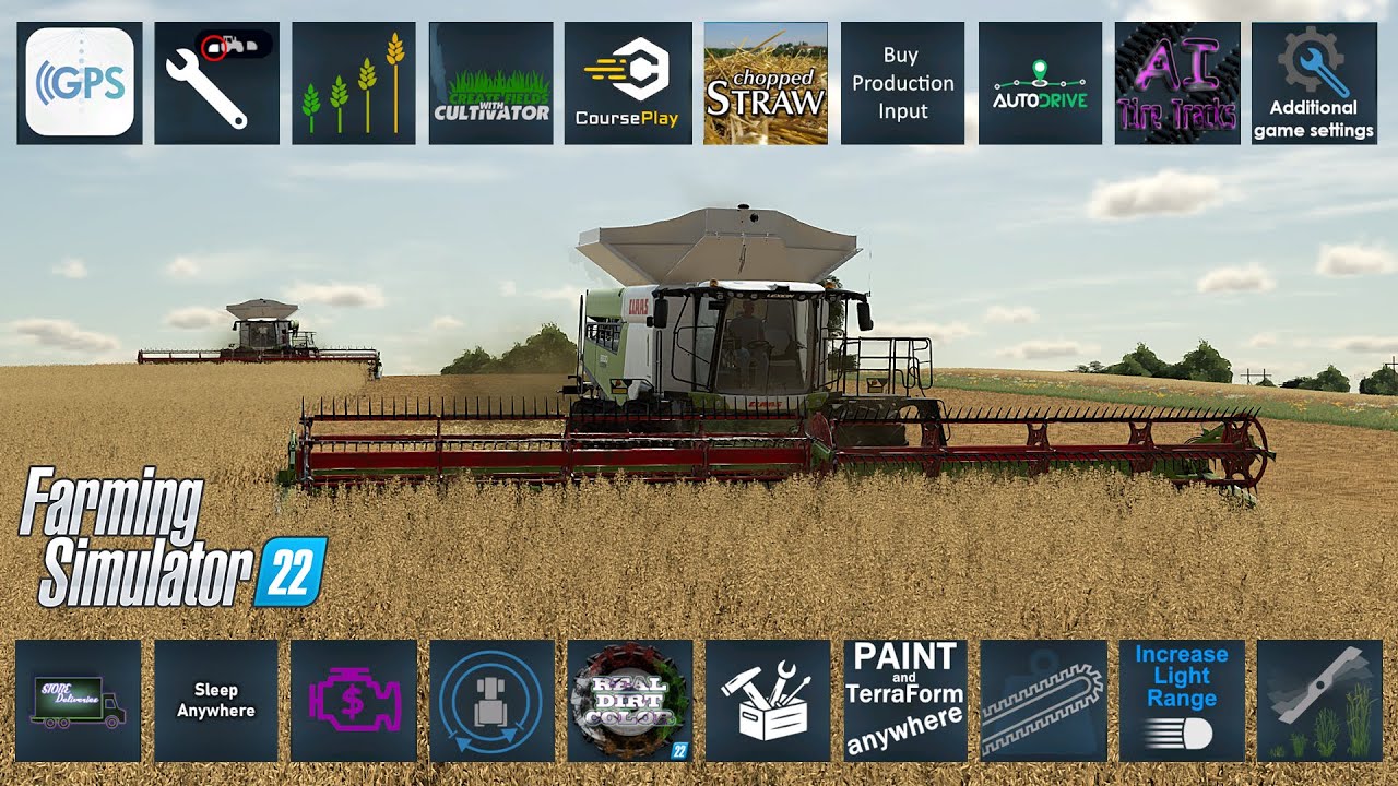20 Top 20 Must-Have Mods for Farming Simulator 22 🚜