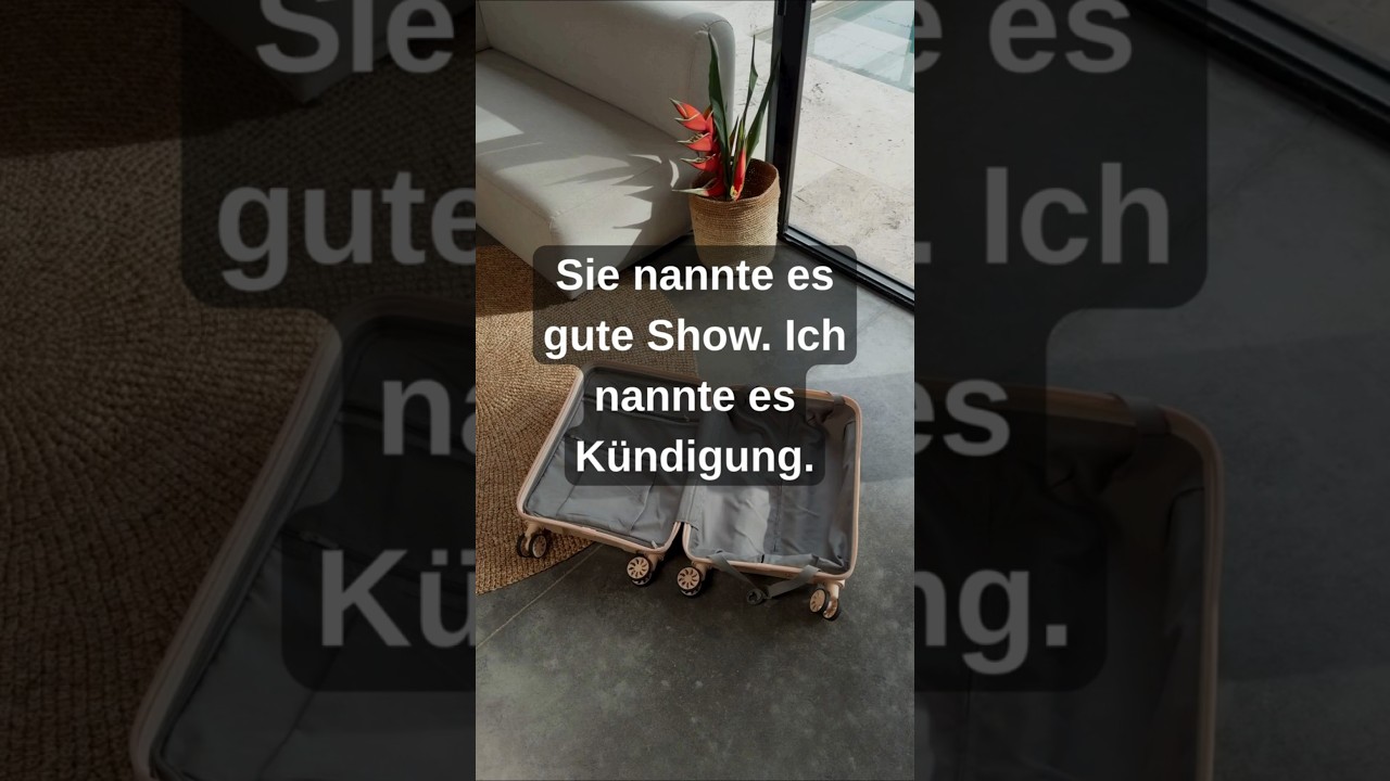 Von 'Gute Show' zur Kündigung: Das Drama, das alles veränderte 🎭