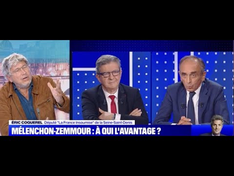 Réaction après le débat Mélenchon vs. Zemmour | Eric Coquerel - BFM TV