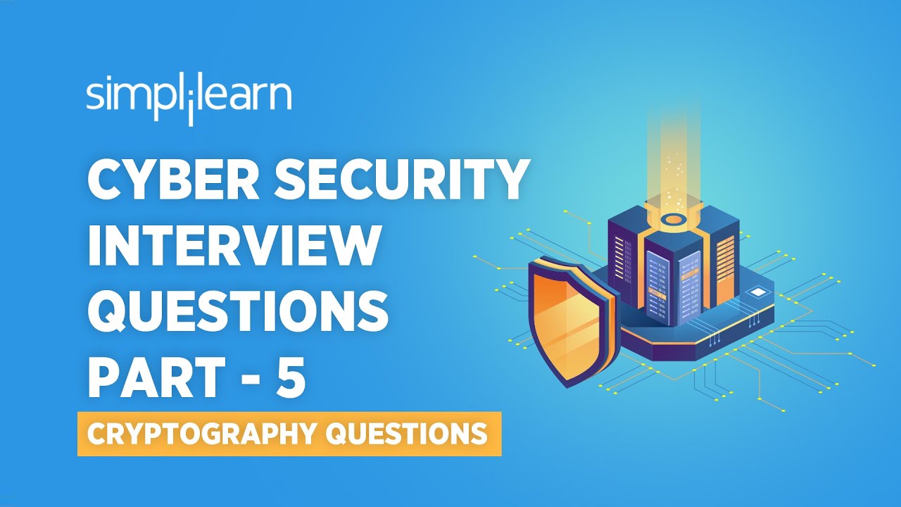 Top Cryptography Interview Questions for Cybersecurity Careers 🔒