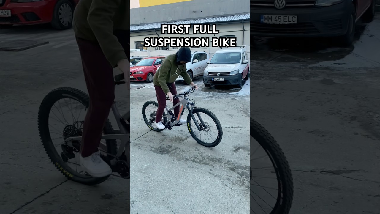 First Full-Suspension MTB Bike 🚵‍♂️