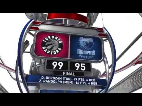 Toronto Raptors vs Memphis Grizzlies - April 1, 2016