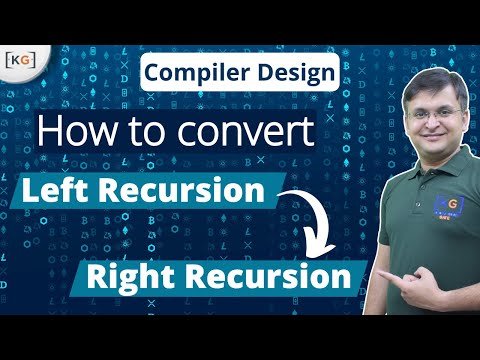 3.7 Practice Problem on conversion of Left Recursive Grammer into Right Recursive Grammer