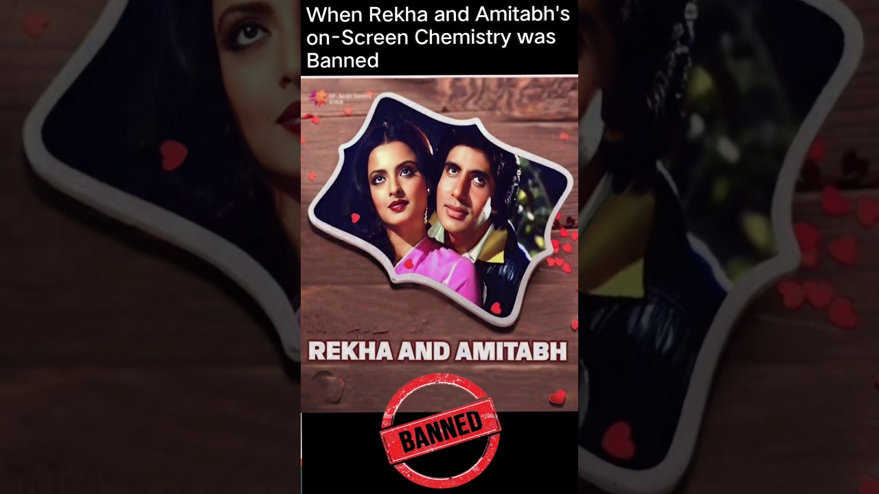 When Amitabh Bachchan & Rekha's Khoon Pasina Was Banned #shorts