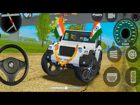 Modified Mahindra Thar Car Games: Indian Cars (Gadi Wala Game) - Car Game Android Gameplay 2025