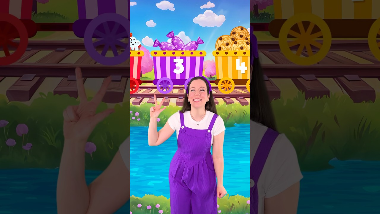 Apprends à compter jusqu’à 10 avec moi! 🎶