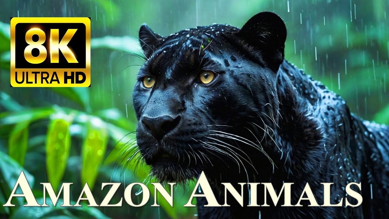 Amazon Rainforest Animals in 8K Ultra HD ๐พ