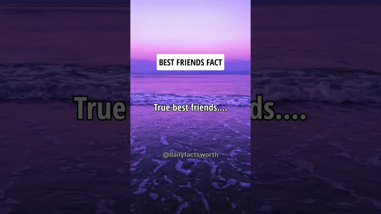 True Best Friends: Psychology Facts 🤝