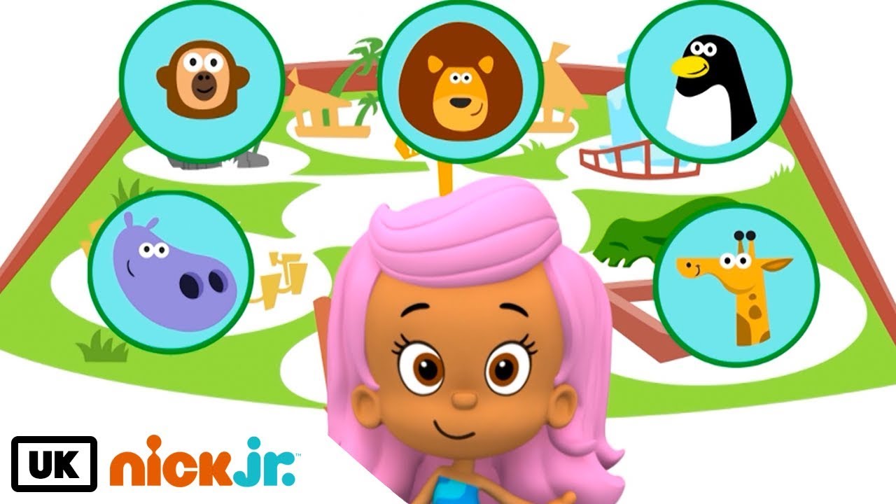 Bubble Guppies at the Zoo 🐒 | Nick Jr. UK