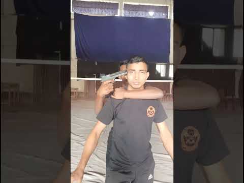 (required)#best Self defence technique to pistol 🥋Martial arts👌