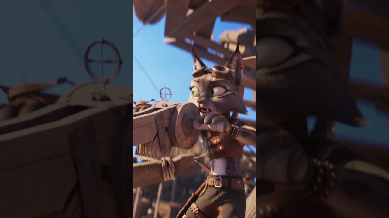 A mysterious ally has Chickenhare’s back...👀 #chickenhare #comingsoon  #3dmovie