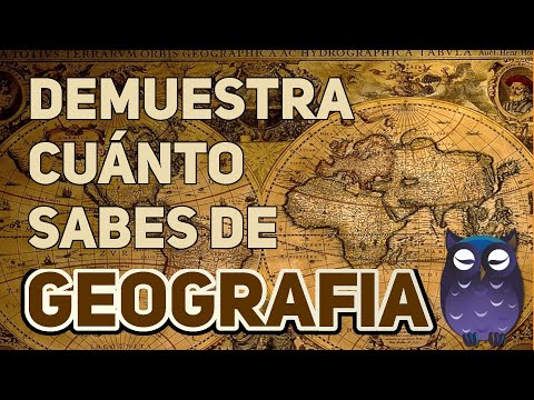 🌎 50 PREGUNTAS de GEOGRAFÍA 🌋 nivel MEDIO-ALTO / TEST / TRIVIA / QUIZ Saber es Poder 🦉