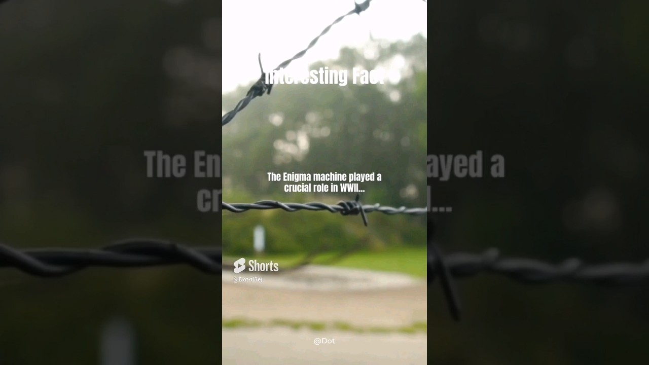 Decoding WWII Secrets: How Alan Turing Cracked the Enigma Machine π΅οΈββοΈ