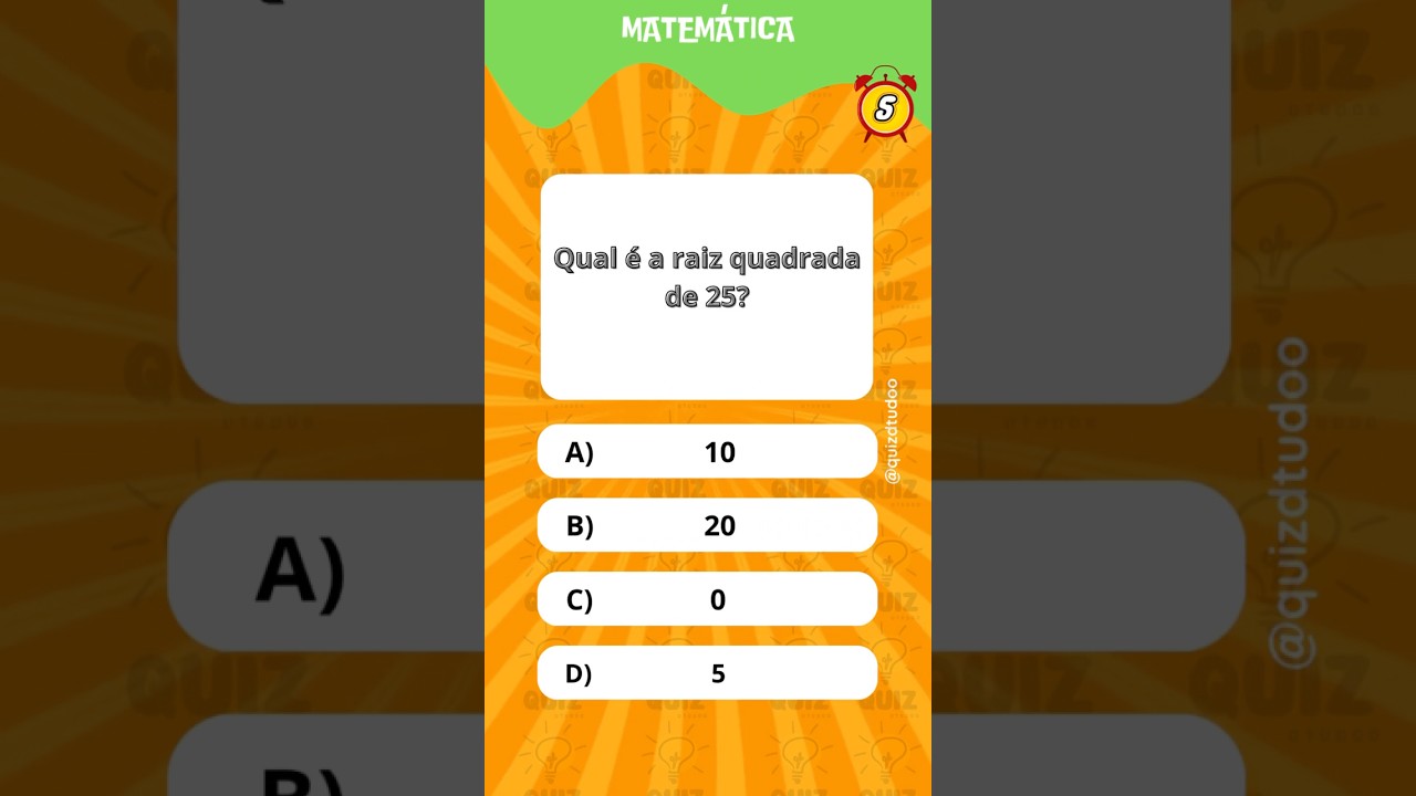 Desafie sua Mente com Nosso Quiz de Matemática! 🧠