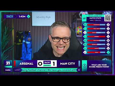 GOLDBRIDGE Best Bits | Arsenal 1-1 Man City