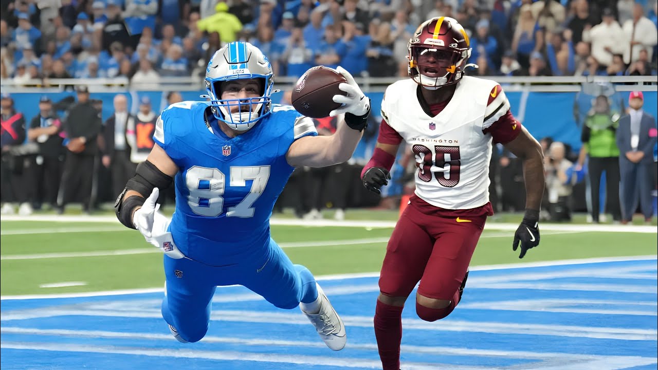 Sam LaPorta's 2024 NFL Highlights: Detroit Lions' Rising Star π