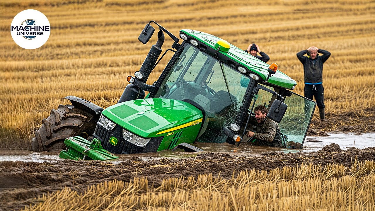 Epic Tractor Mud Fails 🚜 #18