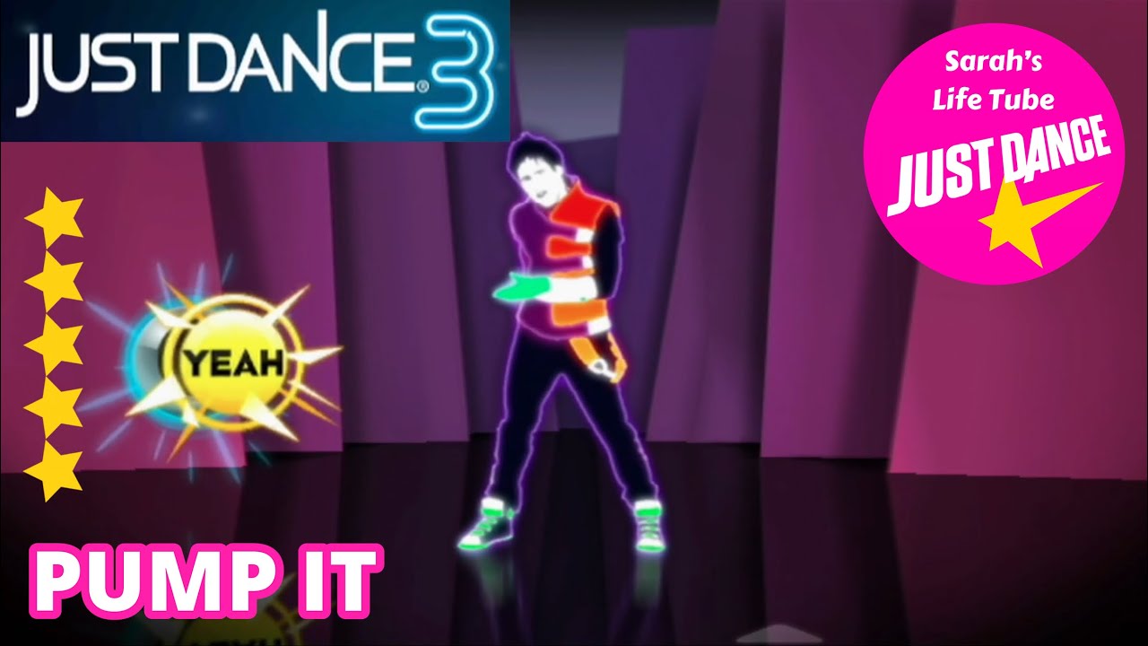 Pump It by Black Eyed Peas | Just Dance 3 ⭐️⭐️⭐️