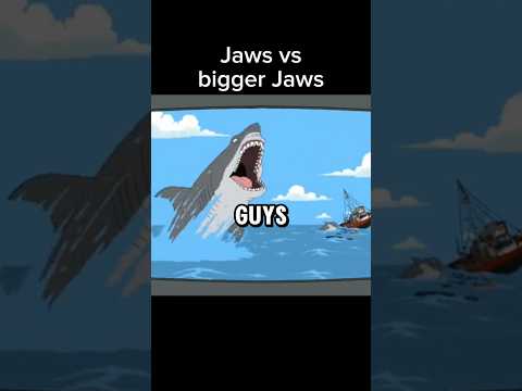 Family guy big Jaws #familyguy #bestmoments #funny #random #fyp #jaws #bigger #boat