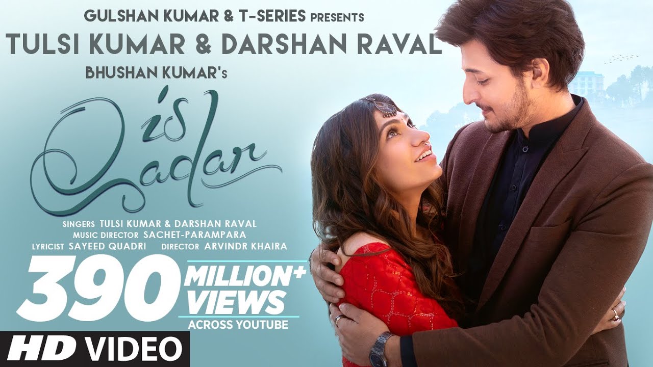 Discover the Romantic Hit 'Is Qadar' by Tulsi Kumar & Darshan Raval 🎶
