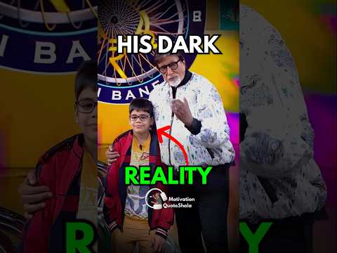 1 Dark Truth of Viral KBC Kid 😰 #studytips