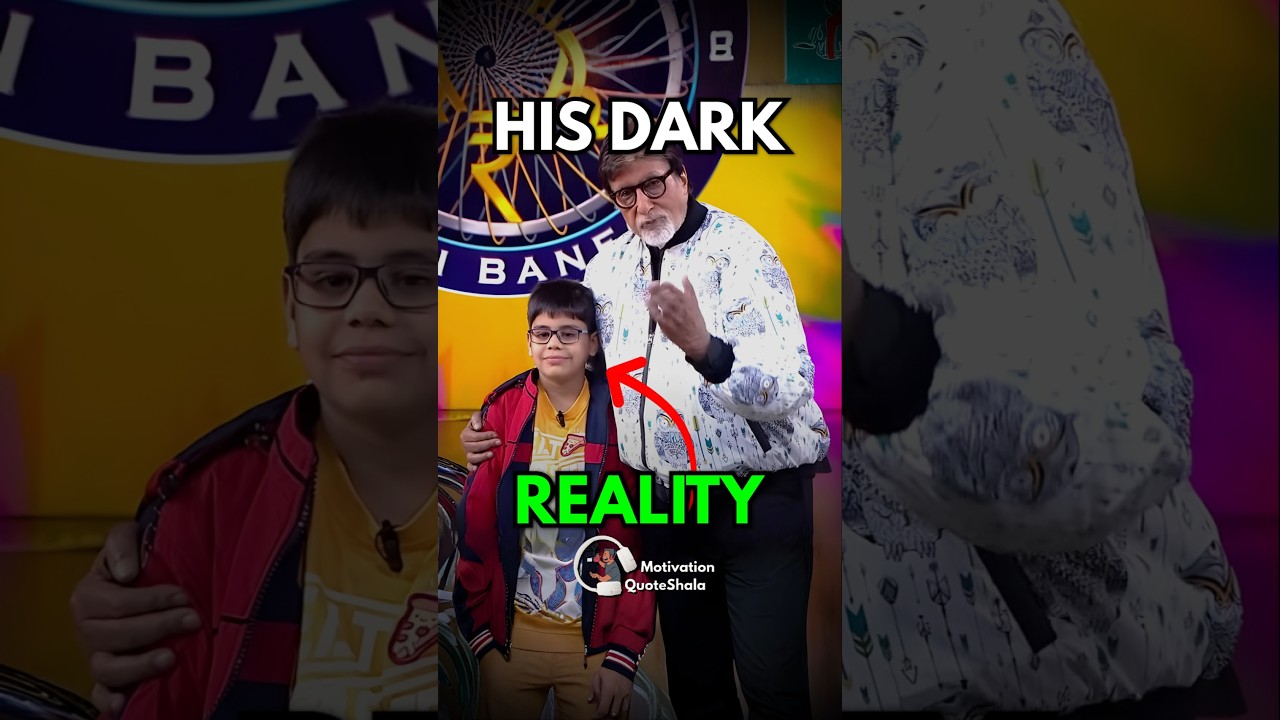 1 The Shocking Truth Behind the Viral KBC Kid 😱 | Study Tips & Motivation