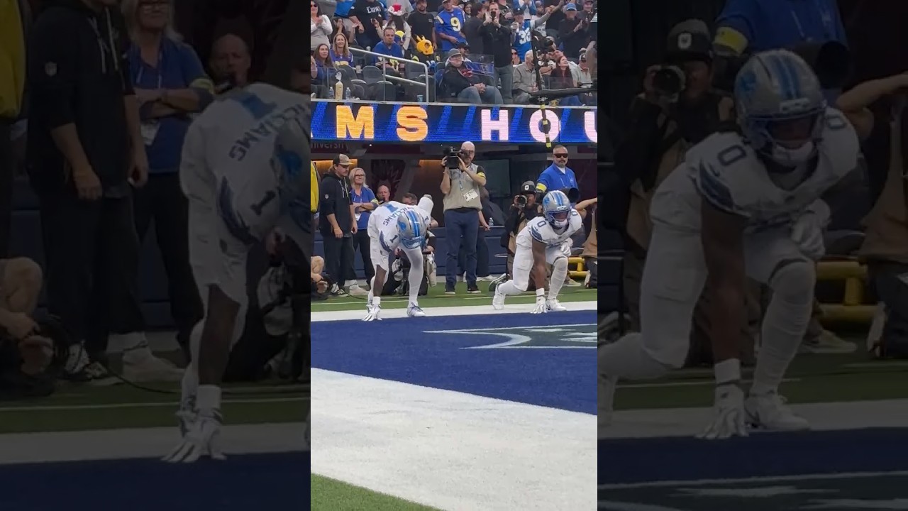 Epic Detroit Lions Race 🏈 | NFL Celly Highlights