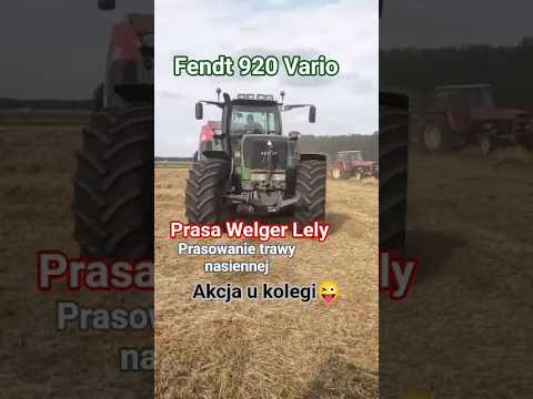 Fendt 920 Vario TMS & Welger Lely Compatibility