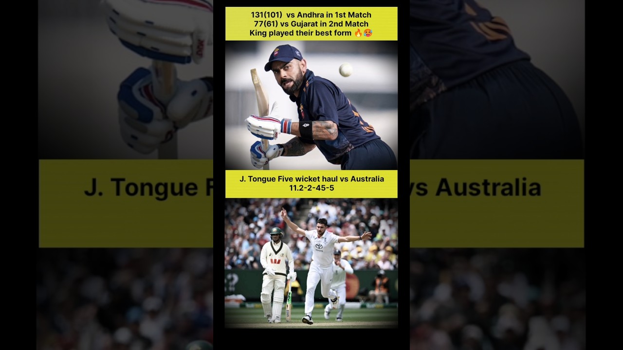 Virat Kohli in Vintage Style at Vijay Hazare Trophy🔥