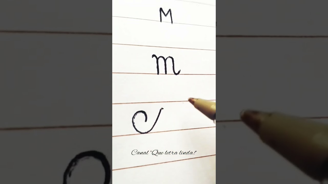 3 Maneiras de Escrever a Letra M ✍️