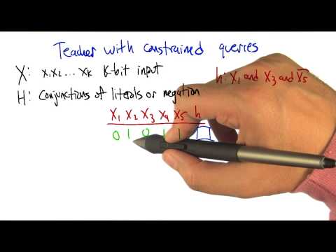 Teacher With Constrained Queries - Georgia Tech - Machine Learning