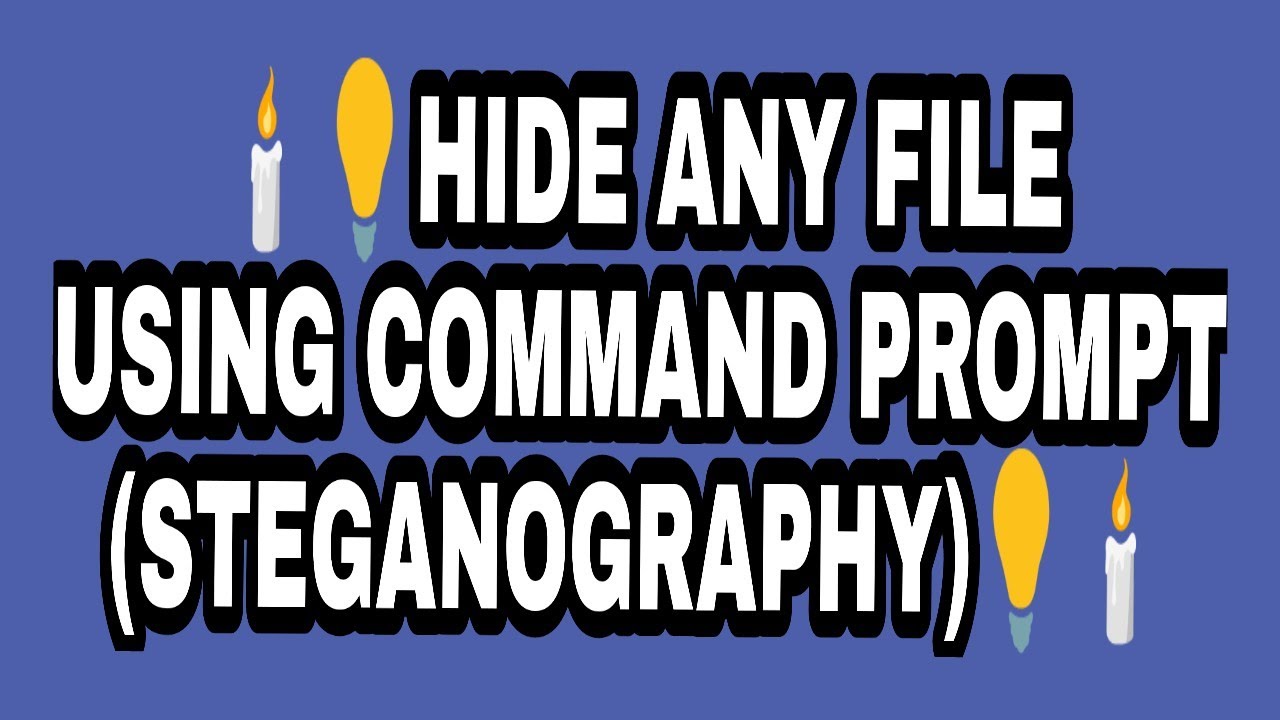 How to Hide Files in Photos or Videos Using Steganography πΈ