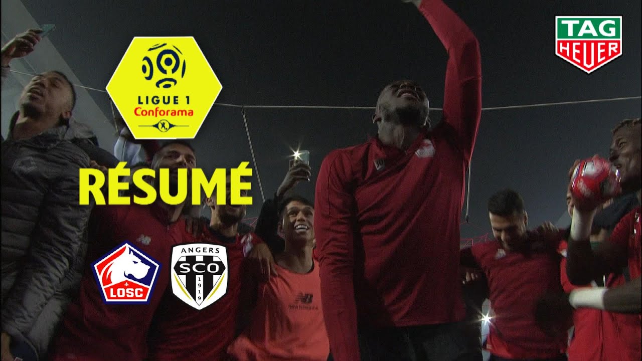 Résumé du Match LOSC vs Angers SCO (5-0) ⚽ - Highlights de la Saison 2018/19