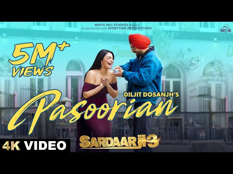 DILJIT DOSANJH : PASOORIAN (Full Video) MixSingh | Happy Raikoti | New Punjabi Song 2023