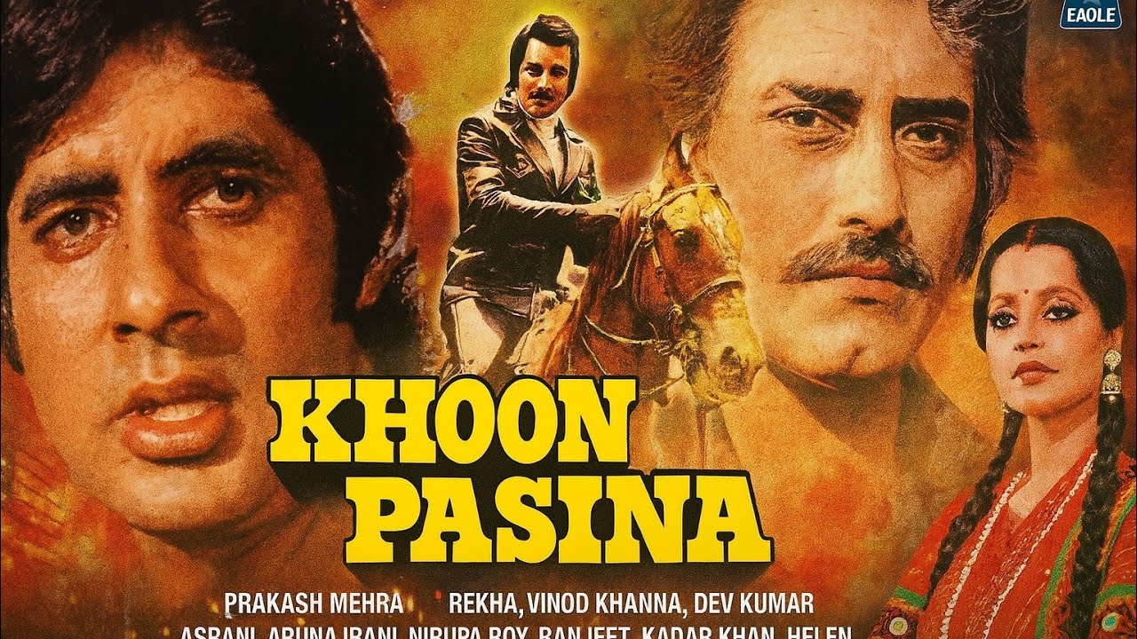 Khoon Pasina 1977 Hindi Action Film 🎬