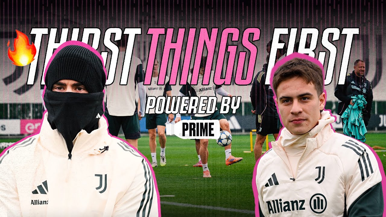 Juventus Training: Passing & Shots Before Bodø/Glimt ❄️