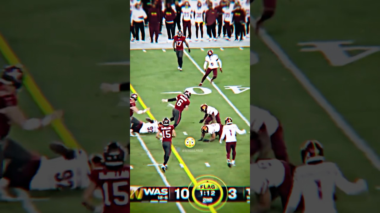 Baker's Shocking Play: Runs Over Bobby Wagner! π± #Shorts