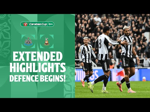 DEFENCE BEGINS! | Newcastle United v Bradford City extended highlights