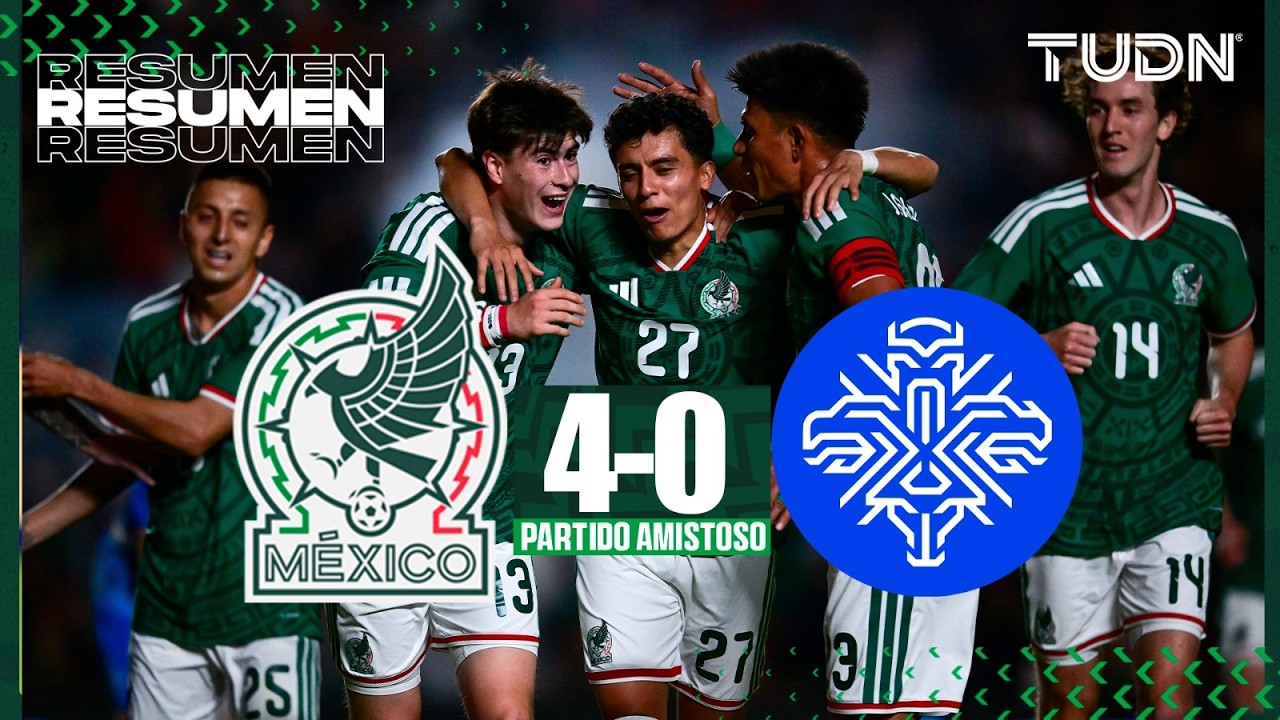 Resumen y goles - México 4-0 Islandia | Amistoso Mundial 2026 | TUDN