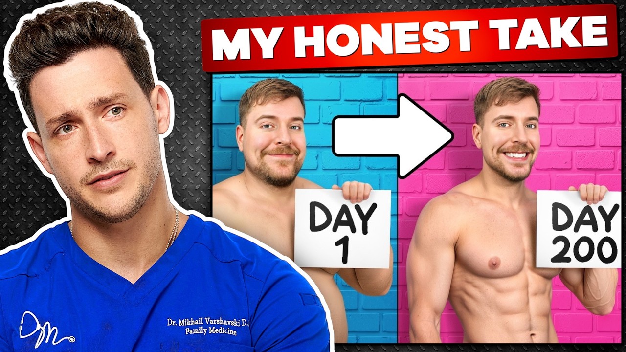 Doctor Reacts to MrBeast's Weight Loss Video