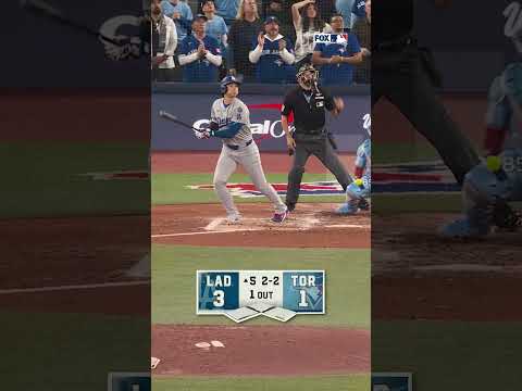 EVERY Shohei Ohtani AB from World Series Game 6 ๐ฅ #mlb #baseball #worldseries #Dodgers