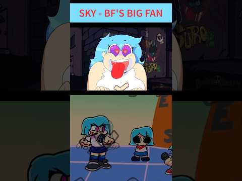 BF vs Sky - FNF Animation - Friday Night Funkin’ Game #fnf #sonsmile #fridaynightfunkin